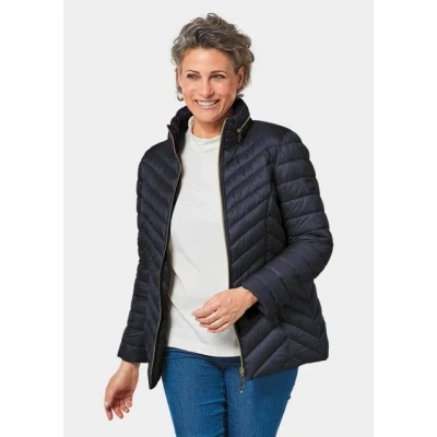 Abbildung von Goldner Übergangsjacke, Damen, Größe: 40, Navy