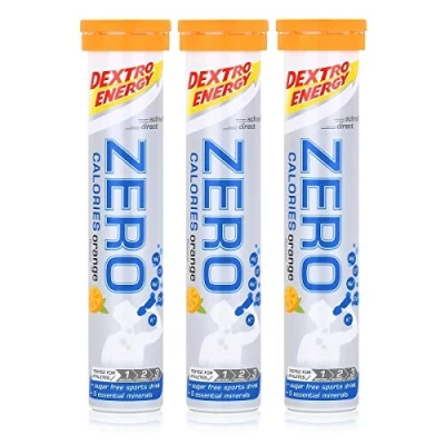 Abbildung von Dextro Energy Zero Calories Brausetabletten Orange flavour 80g (3er Pack)