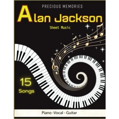 Abbildung von Alan Jackson Precious Memories Sheet Music: Collection Of 15 Songs For Piano, Vocal, Guitar