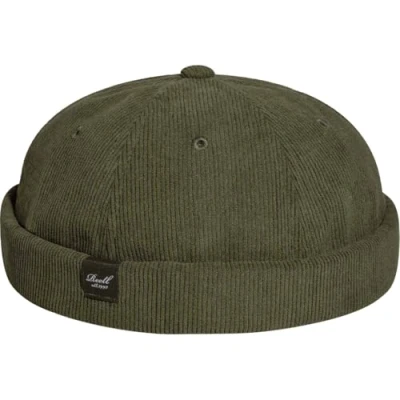 Abbildung von Reell Docker Cap Moss Green Cord