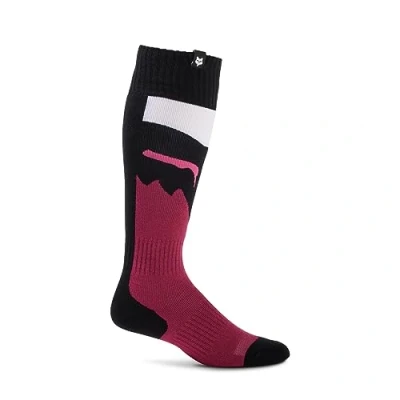 Abbildung von Fox Racing Herren Damen 180 Flora Sock, Schwarz/Rosa, One Size