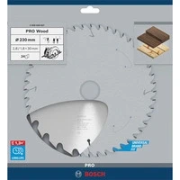 Abbildung von Bosch Kreissägeblatt Optiline Wood für Handkreissägen, Grau, 230 x 30 2,8 mm, Ø mm