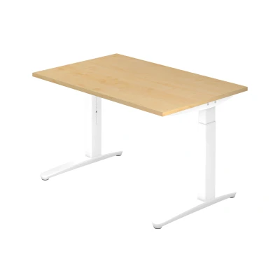 Abbildung von Hammerbacher Schreibtisch XB12 Ahorn/Weiß