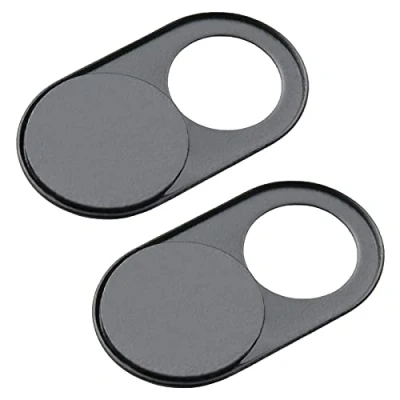 Abbildung von Spyshield 2X Handy Kamera Abdeckung, Webcam Cover für Smartphone, Tablet, iPhone, Laptop Metall