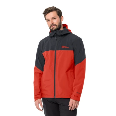 Abbildung von Jack Wolfskin Weiltal 2 L Outdoorjacke, Herren, Größe: Large, Strong red