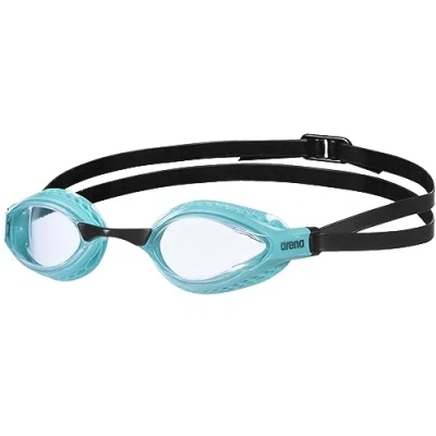 Abbildung von arena Air Speed Unisex Wettkampf Schwimmbrille für Erwachsene, mit Großen Antibeschlag Gläsern, UV Schutz, 3 Austauschbare Nasenstege, Seals