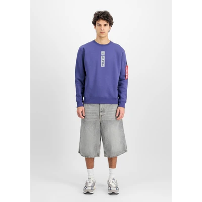 Abbildung von Alpha Industries Sweatshirt, Herren, Größe: Large, Night purple
