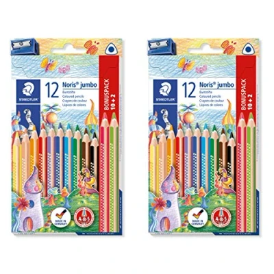 Abbildung von Staedtler Buntstift Noris Jumbo (2 Stück)
