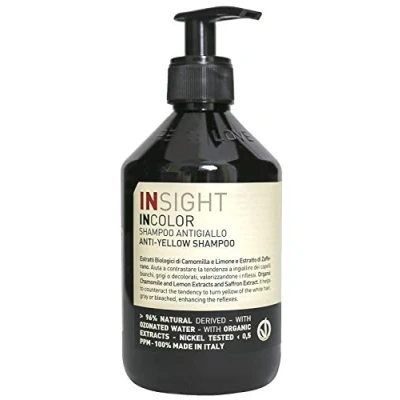 Abbildung von Insight Incolor Anti Yellow Shampoo 400ml silbershampoo