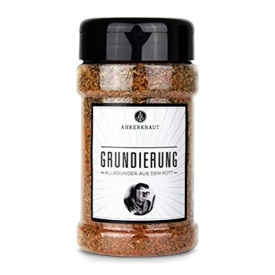 Abbildung von Ankerkraut Grundierung Gewürz, 180g im Streuer, Basis für Intensiv Geschmack BBQ Fleisch, Lecker Grillen, Marinade Premium Qualität, Grill Gut Grundieren