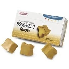 Abbildung von Xerox 108R00671 gelb Wachsstäbe 3 st. original