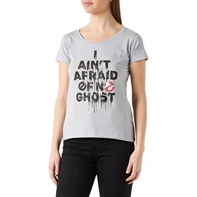 Abbildung von cotton division Damen Woghosdts017 T Shirt, hellgrau, M