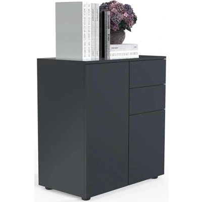 Abbildung von VCM Kommode Holz Sideboard Anrichte Dalosa 4 Schublade