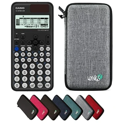 Abbildung von CALCUSO Sparpaket Hellgrau mit Taschenrechner Casio FX 87DE CW ClassWiz
