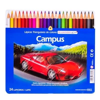Abbildung von Campus University MKP1120 24TN 24 Aquarell Buntstifte