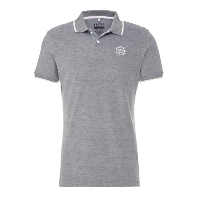 Abbildung von Blend BHBHNATE Poloshirt Herren Polohemd T Shirt aus 100% Baumwolle, Größe:XL, Farbe:Black (70155)