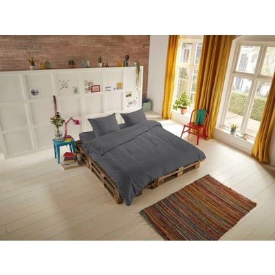 Abbildung von hip Bettwäsche &quot;Hip Uni&quot;, (2 tlg.), 100% Baumwolle/ Satin
