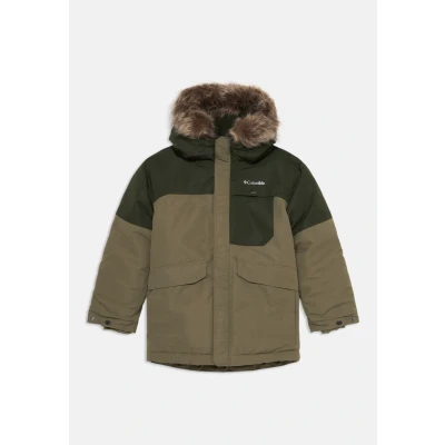 Abbildung von Columbia Nordic Strider Jacket Unisex Winterjacke für Kinder, Größe: 140, Stone green/greenscape