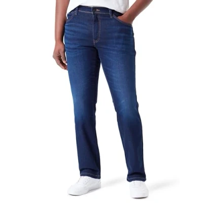 Abbildung von Wrangler Larston Jeans Slim Fit, Herren, Größe: 34x30, Night shade