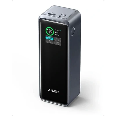 Abbildung von Anker Prime Schnellladegerät Powerbank 27.650Mah Schwarz