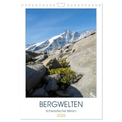 Abbildung von Bergwelten (Wandkalender 2025 DIN A4 hoch), CALVENDO Monatskalender