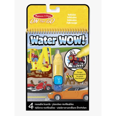 Abbildung von Melissa &amp; Doug Water Wow! Malbuch Fahrzeuge