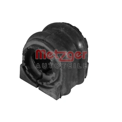 Abbildung von METZGER 52116208 Stabigummis Vorderachse links, rechts 24,5mm ohne Haltelasche, Schrauben KIA: SORENTO 2, HYUNDAI: Grand Santa Fé