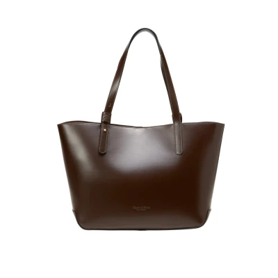 Abbildung von Marc O&#039;Polo Terja Shopping Bag, Damen, Größe: One Size, Dark brown