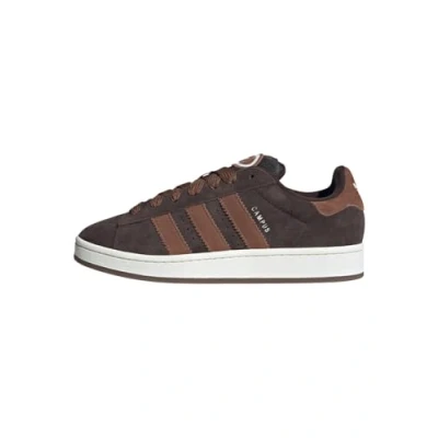 Abbildung von adidas Originals Campus 00S Skateschuh, Größe: 42 2/3, Dark brown/preloved brown/footwear white Veloursleder