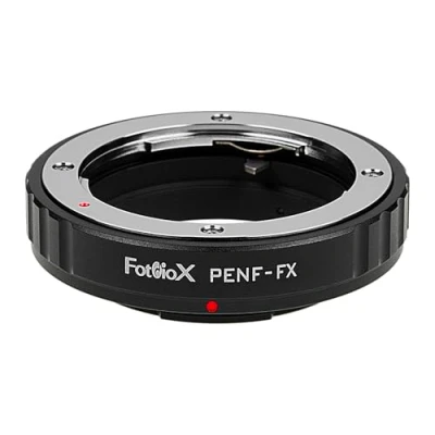 Abbildung von Fotodiox Lens Mount Adapter Compatible with Olympus Pen 35mm Film Lenses on Fujifilm X Cameras