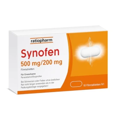 Abbildung von Synofen 500 Mg/200 mg Filmtabletten 10 St