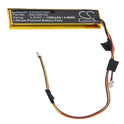 Abbildung von vhbw Akku Ersatz für Logitech 533 000142 kabellose Tastatur (1200mAh, 3,8V, Li Polymer)