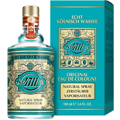 Abbildung von 4711 Echt Kölnisch Wasser Eau de Cologne 100ml Natural Spray Duftklassiker im ikonischen Flakon unisex wohltuend für Körper, Geist und Seele