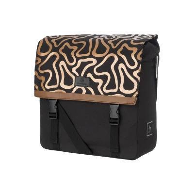 Abbildung von FastRider Nara Shopper, Einzel Pannier, Fahrradtasche, Radtaschen 17 Liter Schwarz