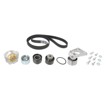 Abbildung von HEPU PK10750 Wasserpumpe + Zahnriemensatz 259 CITROËN: C5 III Kombi, C8, 3, PEUGEOT: 407 SW, Limousine, 607 RENAULT: CLIO 2