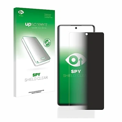Abbildung von upscreen Anti Spy Blickschutzfolie für Xiaomi 11T Pro Privacy Screen Displayschutz Folie [Sichtschutz, Blaulichtfilter]