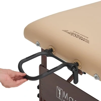 Abbildung von Master Massage Simplicity Verstellbare Kopfstütze Gesichtsauflage Face Cradle für Mobile Massageliege