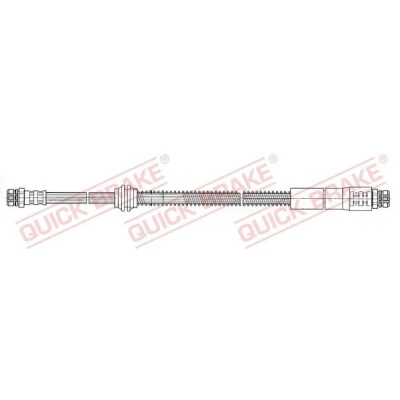 Abbildung von QUICK BRAKE 22.925 Bremsschläuche 504 M10x1 VOLKSWAGEN: CADDY 3 Kombi, Kastenwagen, 4 Kombi