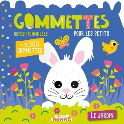 Abbildung von Mon P&#039;tit Hemma Gommettes pour les petits Le jardin + de 300 repositionnables: repositionnables
