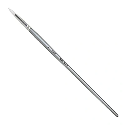 Abbildung von Liquitex 6921006 Basics Pinsel, Synthetikpinsel für Acrylfarben, langlebig, robust und formstabil Rundpinsel Nr. 6
