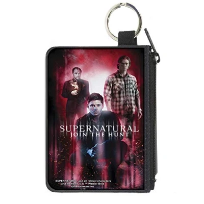 Abbildung von Buckle Down Damen Zip Wallet Supernatural Small Geldbörse, Mehrfarbig, 6.5&quot; x 3.5&quot;