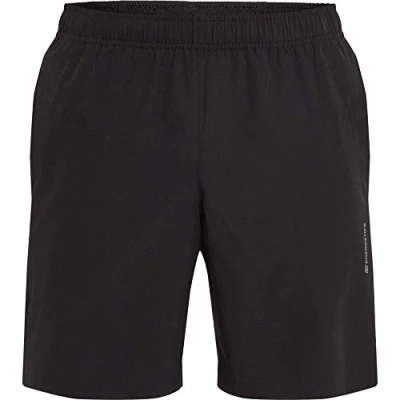 Abbildung von Energetics Herren Thilo Shorts, Black/Red Dark, XL
