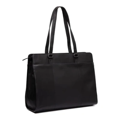 Abbildung von The Chesterfield Brand Leder Shopper Schwarz Fidenza