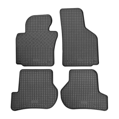 Abbildung von Fußmatten kompatibel mit Skoda Octavia 2005 2013 Gummi Auto 100% passgenaue Gummimatten Automatten Antirutsch Schwarz