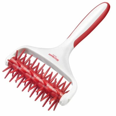 Abbildung von Westmark Stipproller, Kunststoff, Weiß/Rot, 32172270, 20 x 12.5 5.5 cm
