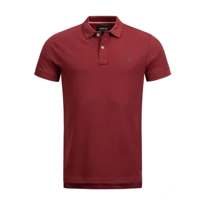 Abbildung von Indicode Jeans Wadim Poloshirt, Herren, Größe: Small, Bordeaux