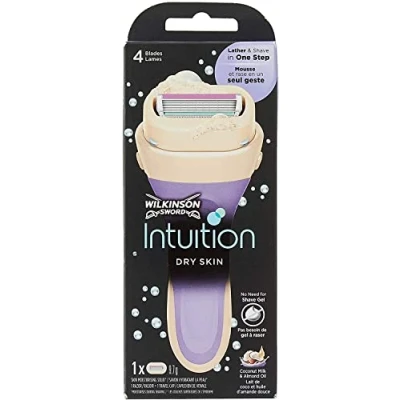 Abbildung von Wilkinson Rasierklingen Intuition 2 in 1 Dry Skin Rasierer