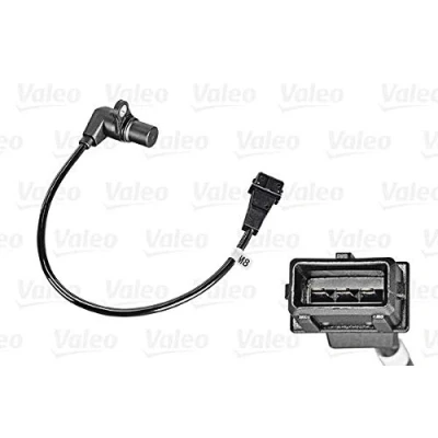 Abbildung von VALEO 254180 Impulsgeber Kurbelwelle Anzahl der Pins : 3 Plug Type RECTANGULAR Mit Kabel YES Sondenlänge [mm] 24 Sensortechnik INDUCTIVE