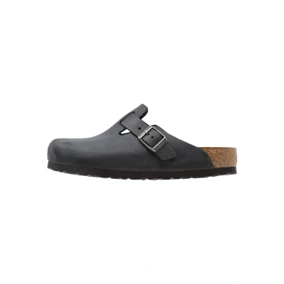 Abbildung von Birkenstock Boston Hausschuh, Größe: 47, Black Schuhe
