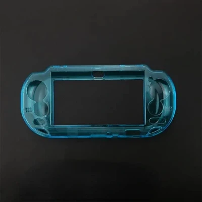 Abbildung von Hartschalen Schutzhülle für PS Vita PSV 1000, transparent, Hellblau